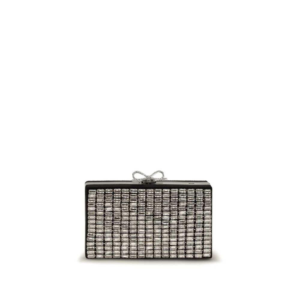 Self-Portrait Women Crystal Chainmail Clutch